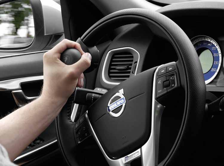 6 Steering devices Independent driving Would you be able to drive if turning the wheel could be done with one hand? MAYBE YOU COULD benefi t from controlling the steering wheel with only one hand.