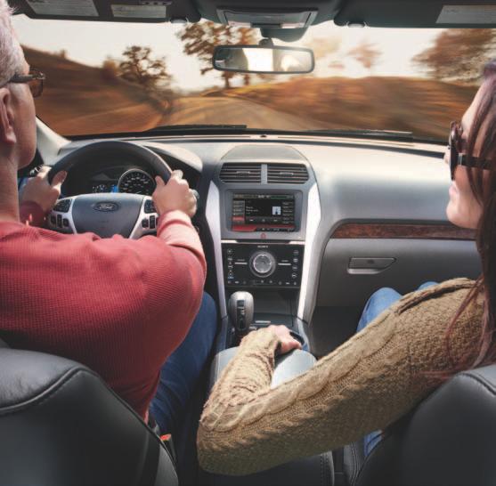 Speak and it listens. Voice-activated Ford SYNC 1 delivers hands-free calls, reads your text messages aloud, and plays your music in response to simple voice commands.