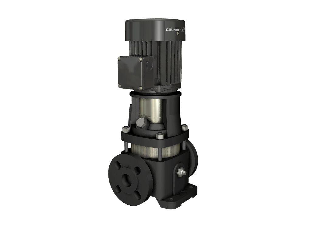 Position Qty. Description 1 CR 1-4 A-FGJ-A-E-HQQE Product No.: On request Vertical, multistage centrifugal pump with inlet and outlet ports on same the level (inline).