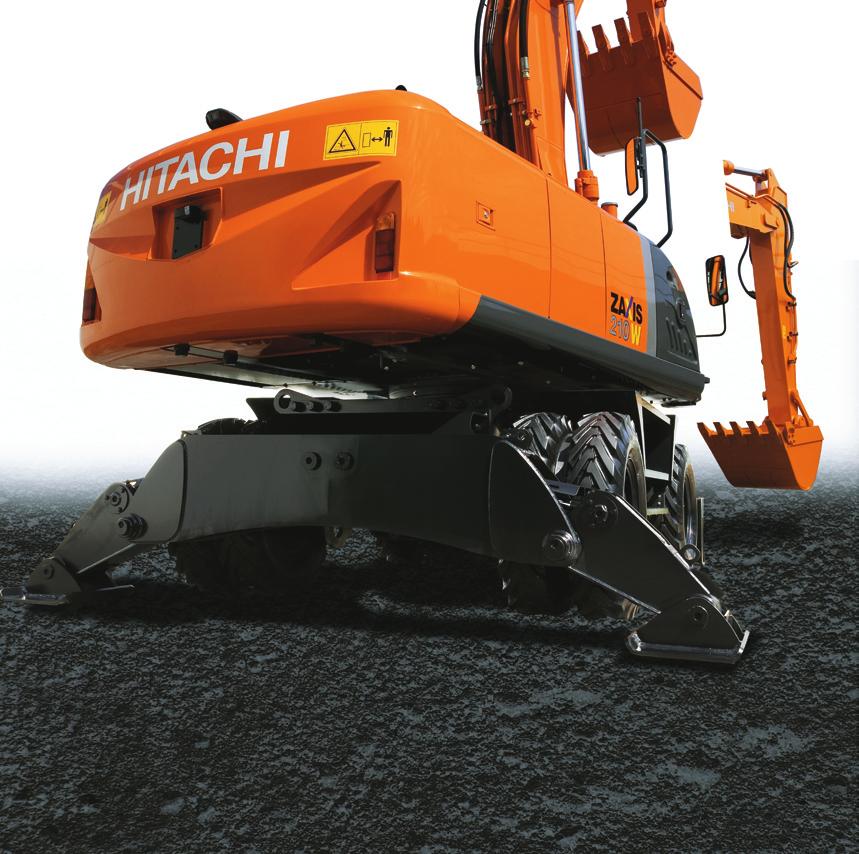 A Solid Base for a Long Life Safety Features HITACHI s technology is built on a wealth of experience and know-how