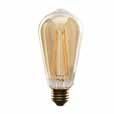 LUMINAIRES LED Vintage Pendant (includes ST19 LED light bulb) ITEM# GLASS PENDANT FINISH SHADE WIDTH SHADE HEIGHT SOCKET WIDTH SOCKET HEIGHT CORD PN6AG/BZ/ST19LED Amber Brass 5.7" 9" 2.75" 2.