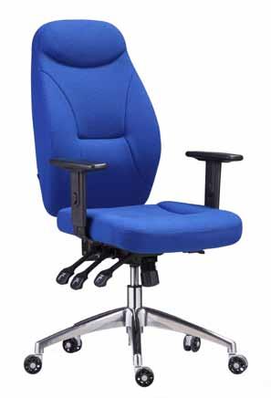 Stylish Seating Boardroom and Executive Chairs Endurance Operator Chair HD-TC aluminium base with heavy duty castors Heavy