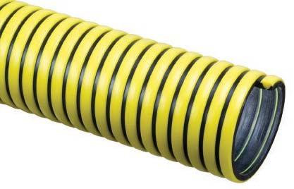 and around corners. Easy-to-handle. Convoluted Outer Cover Provides increased hose flexibility. Cold-Flex Materials Hose remains flexible in sub-zero temperatures.