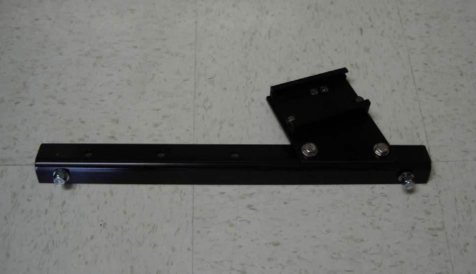 Monitor Bracket Assembly Monitor Bracket that Mounts on Right Side Window Frame Monitor Slider Adjustable Bracket for Monitor Height Mounting Bolts 3/8-16 with Nuts & Washers (These bolt the bracket
