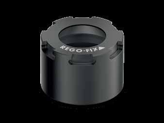 intrlox profile // Slip-off proof design with all advantages of the regular mini clamping nuts // Easy and safe clamping with the MX wrench Application with sealing disk / coolant flush disk The Hi-Q