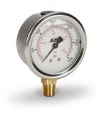 system from damage caused by overpressurisation. Pressure Gauge A pressure gauge is used to accurately monitor pump pressure.