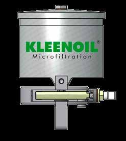 SCHEMATIC KLEENOIL IFC unit: by-pass filter with integrated KLEENOIL ICC Continuous filter