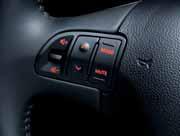 Nastavenie zvuku: Jednocuché ovládanie hlasitosti zvuku prostredníctvom ovládača na volante.