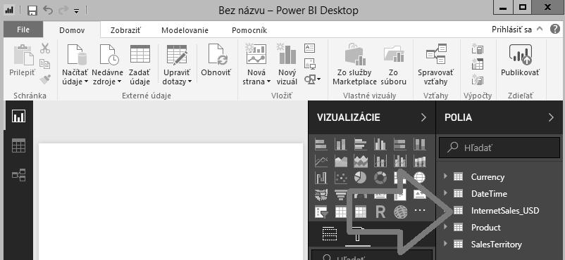 29 Ako vytvoriť dátový model v Power BI Desktope Po vybratí všetkých tabuliek kliknite na tlačidlo Načítať, a spustí sa import tabuliek do Power BI Desktopu: Ak by Vám to vypísalo chybu, tak ju