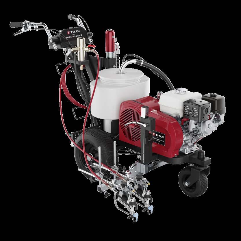 hydraulic piston pump 4955 5,7 l/min Recommended for full-time duty on parking lots and athletic fields. DeadLock Handlebars 3-way, easy adjustments.