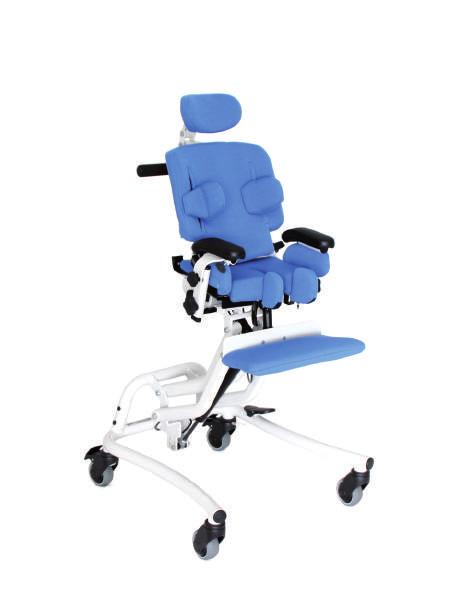 2.6 List of accessories Standard back unit ack with integrated upper arm guide Lateral pads, long (torso guide) Lateral pads Seat pad with anatomic leg guidance Dysplasia seat Thigh guide Inside leg