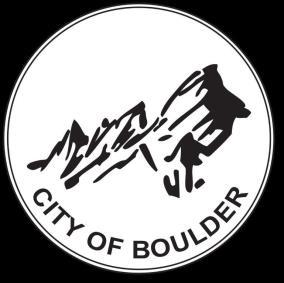 City of Boulder: Objectives & Goals Foster community resilience through the ensured availability of core community services Provide resilience in the face of electric system disruptions and natural