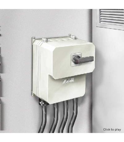 For safety and reliability To prevent personal injury in case of short circuit when operating the switch On