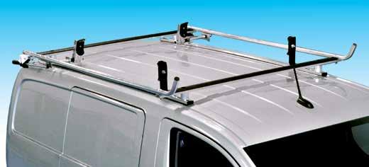 Grip-Lock Ladder Racks Express / Savana / ALL-NEW & COMPLETELY REDESIGNED ALUMINUM GRIP-LOCK RACK Off-the-Roof, Angled Design Offers a Lower Reach Height than Traditional Grip-Lock Racks.