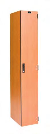 Single Tier lockers are perfect for hanging of longer garments Double Tier lockers offer plenty of