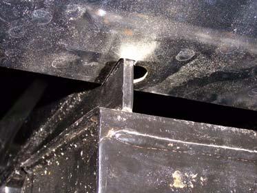 Install bumper onto four kit blocks (3 x 2 ) with four kit bolts (8mm x 100mm) and four kit washers (8mm). DO NOT TIGHTEN.