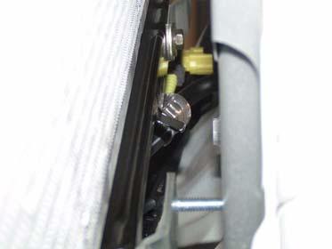 b. Install rear scuff plate onto floor with three screws. Floor Screws Engine Compartment 1. Radiator a.