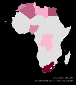 statistics KEY FIGURES CAR AFTERMARKET IN AFRICA TOTAL aftermarket volume 4 in bn EUR in Africa: Car park: 33,5 m cars 1 Car density: 39 cars per 1.