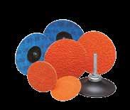 These versatile discs can be used for working mild contours as well as flat surfaces and are most effective when used with pneumatic tools.