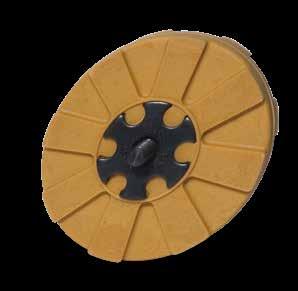 paint coating. METAL WORKING RUBBER CLEANING WHEEL DESCRIPTION DIMENSION (mm) ART NO.
