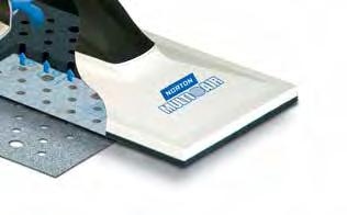 The dust extraction holes across the sheet make it even easier to see the work surface without having to stop and clean during the job.