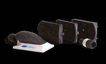 MULTI-AIR SANDING BLOCK KIT Manual sanding block with a set of 3 self-gripping