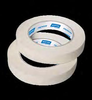 PREMIUM MASKING TAPE BEST Norton Premium masking tapes has been designed to meet high performance demands, saving time and providing an excellent result.