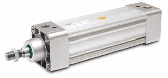 P1D-B Basic Cylinders The P1D-B series features a profile design and is the value line ISO cylinder for basic applications where no special options are required.