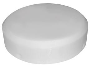 Residential Drains Flat Top Vent Cap Plastic Over-Fitting Repair Fitting White construction Fits 3 and 4 vent