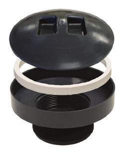 LevelBest Drains & Cleanouts FF Adapter Allows adjustment to floor level after concrete is poured!, or Cast Iron drains compatible.