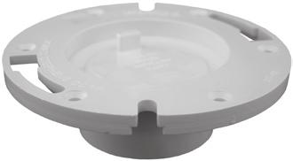 Closet Flanges & Accessories 45 Closet Flange Fits Over 3 DWV with a 4 Sweep CSA certified With plastic swivel ring More versatile than