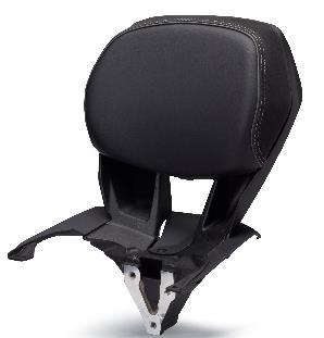 With the optional Backrest Base this Backrest Cushion creates extra comfort for your passenger.