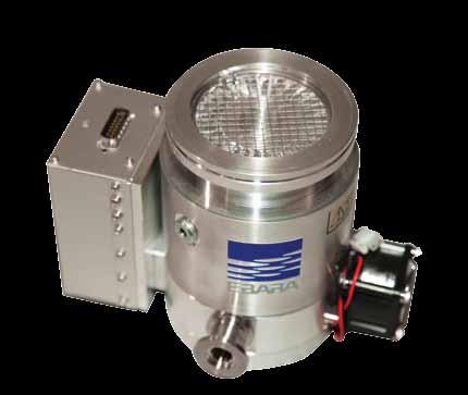 EBARA s Model EBT compound turbomolecular pumps offer an extremely rugged, mechanical bearing design which provides clean, reliable vacuum generation for high tech manufacturing.