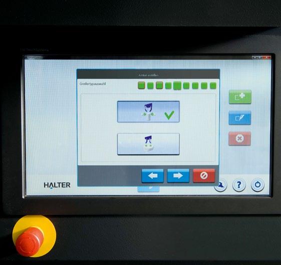 Our certified technicians make the connection between your machine and the HALTER LoadAssistant through a PLC.