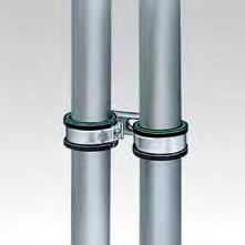 without fastening lugs allows pipes to be installed close together DÄMMGULAST