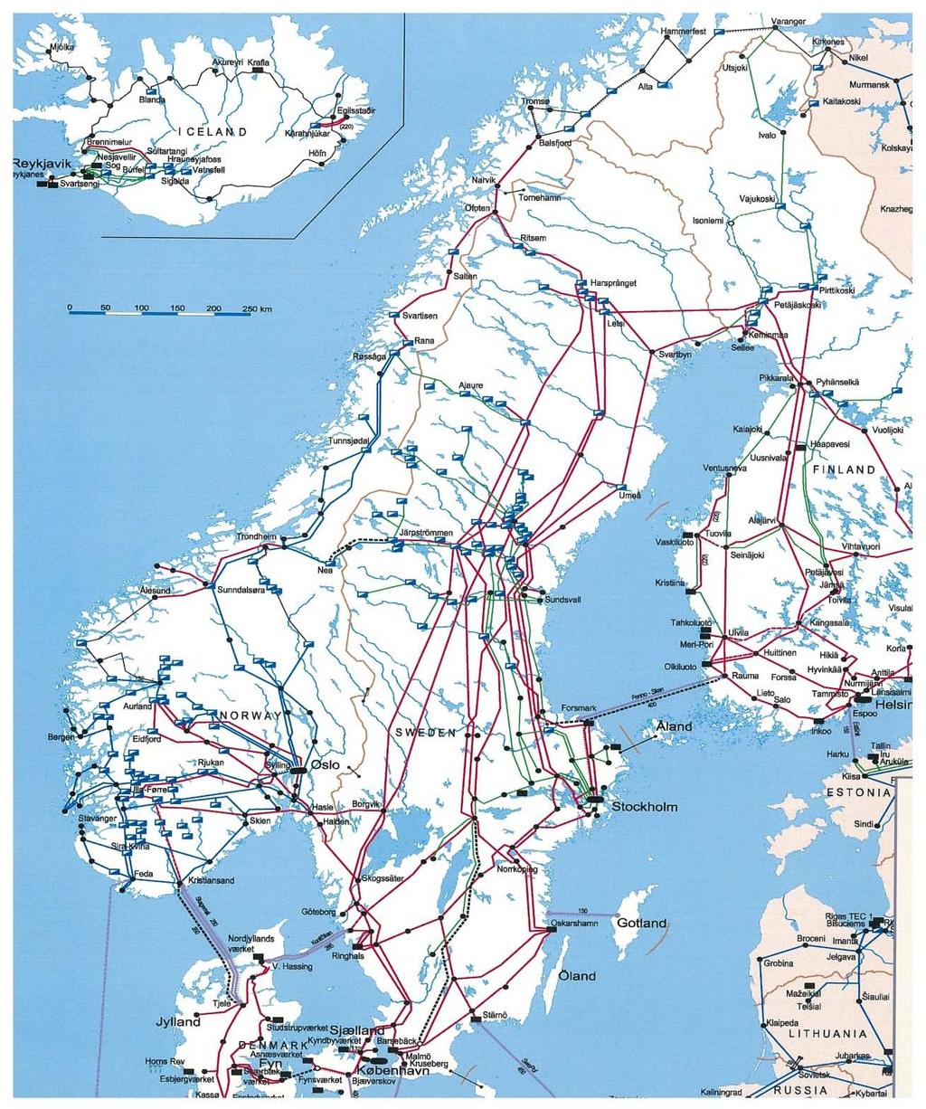 The Nordic Power system Norway (TSO Statnett):