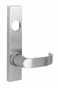 EXIT DEVICES 9000 SERIES 9000 SERIES NARROW STILE Z TRIM Special Finish Coating Special Application Package Z Series Trim Door (Specify) Thickness Cylinders