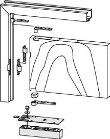 CONCEALED CLOSERS CLOSERS/PIVOTS BTS80 SERIES BTS80 SERIES Ordering Guide Series BTS80 BTS80 CH Double Acting, Aluminum Door and Frame CH Double Acting, Wood or Steel Door and Frame 1-1/2" Offset,