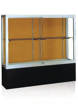 Quality Cases Challenger Series If you need a trophy case that will stand up to the rigors of a busy hallway, a crowded entrance way, or an industrial break room, you need the heavy-duty construction