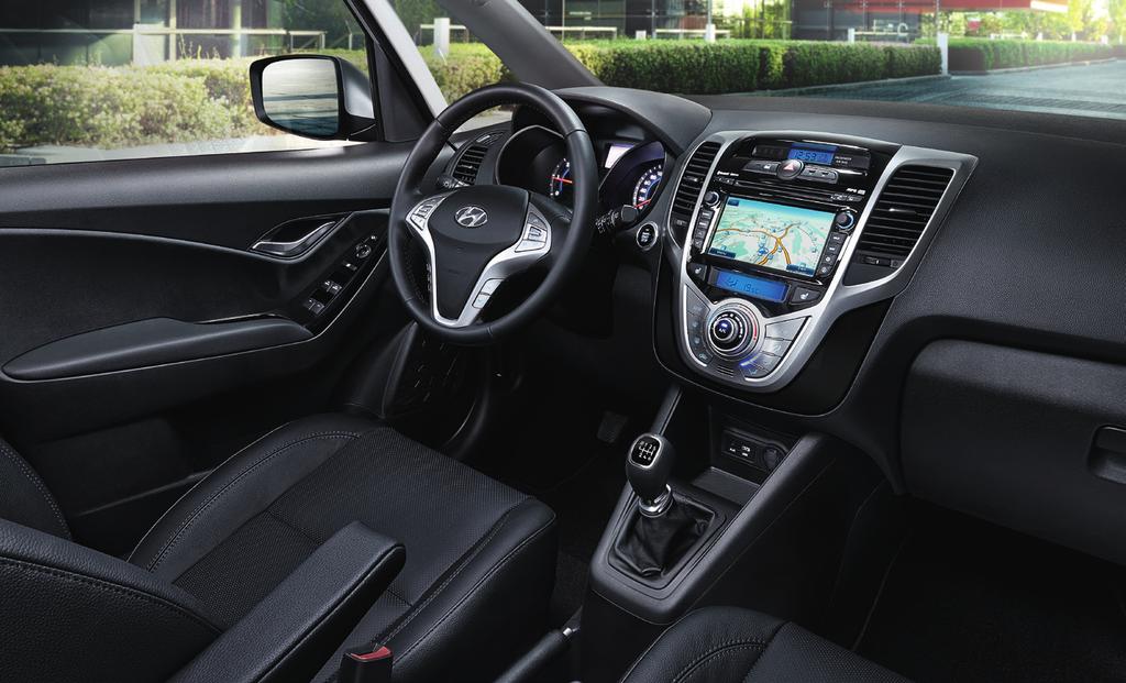 Množstvo priestoru na svetlé idey Nový Hyundai ix20 môže byť vybavený prvkami a technológiami, ktoré by ste v tejto