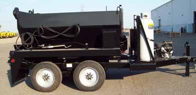 PB Hook Lift models are completely equipped and allow for simple one-person, in-cab operation. Easy to load on and easy to load off.