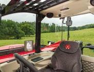 Operator environment productive, efficient and comfortabe Massey Ferguson cabins are renowned for exceence, and the MF TH 7038 foows that egacy.