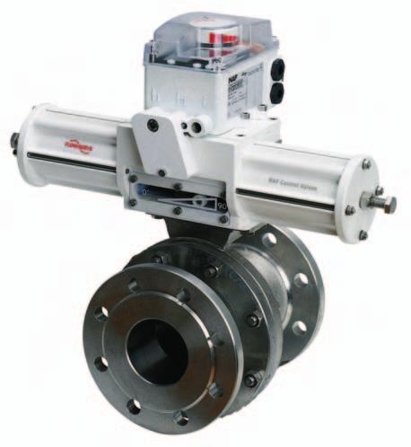 NAF-Trunnball ball valves DN 150-800, Size 6-32 PN 10-40, ANSI Class 150-300 Fk 41.66(1)GB 07.12 Primary characteristics NAF-Trunnball is a trunnion ball valve with full-bore.