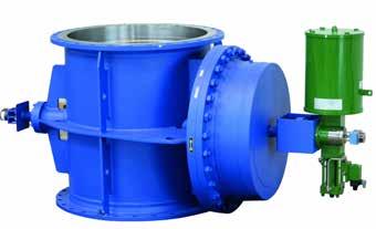 The extraction check valve can be equipped with an actuator which guarantees the quickacting function of the valve and a lever to test the valve function as a standard.