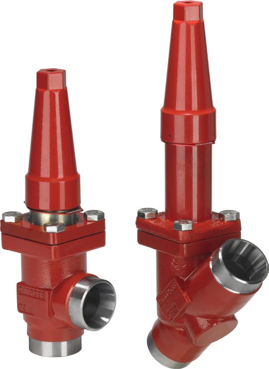 Shut-off valves SVA-S and SVA-L SVA shut-off valves are available in angleway and straightway versions and with Standard neck (SVA-S) and Long neck (SVA-L) The shut-off valves are designed to meet