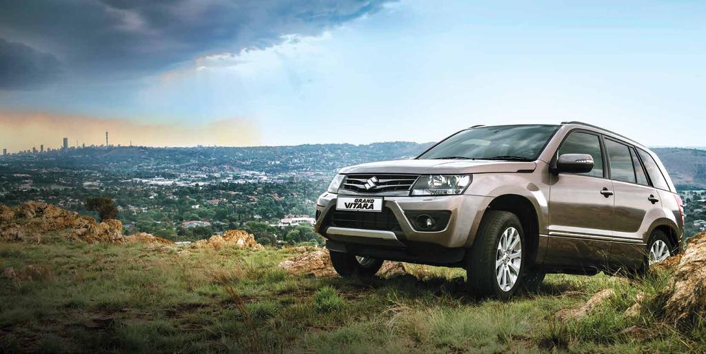 Style with no limits With its bold new front mask and impressive fenders, the Grand Vitara