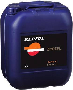 REPSOL DIESEL SERIE 3 10W API CF/SF CAT TO-2 ALLISON C-3 Mineral lubricant oil