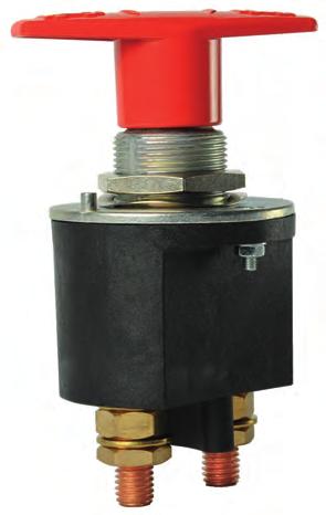 AUTOMOTIVE Single Pole 300A A robust switch designed for switching heavy current in a myriad of automotive, commercial and industrial vehicle applications.