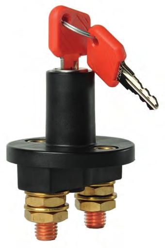 AUTOMOTIVE Single Pole 75A Continuous A range of economical thermoplastic switches for vehicle