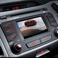 The multimedia capabilities of the Sportage include a high tech audio system with MP3/iPod/USB connectivity and Bluetooth connectivity.
